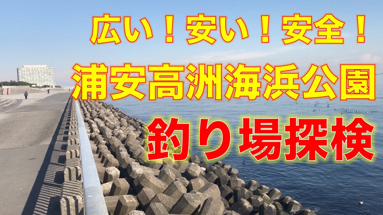 ディズニー裏の釣り場 東京湾奥釣り場探検隊 動画で東京 千葉 神奈川の海 川 池 沼などの釣り場を紹介