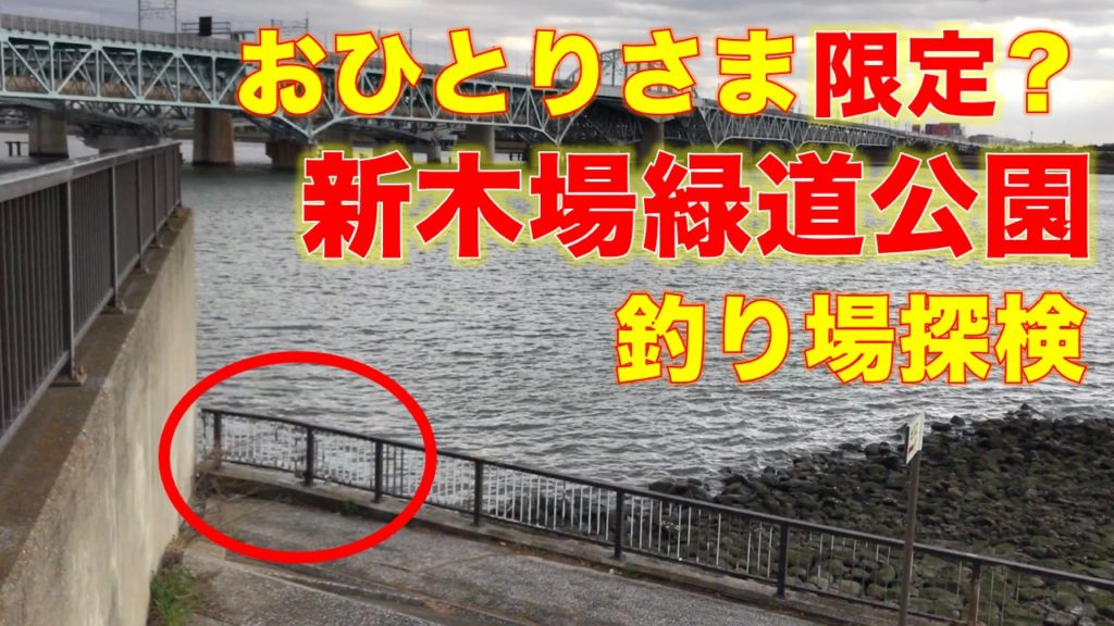新木場緑道公園釣り場探検
