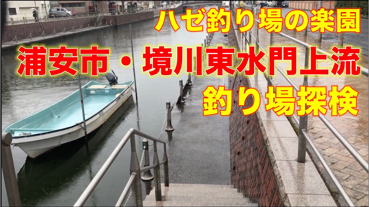 ディズニー裏の釣り場 東京湾奥釣り場探検隊 動画で東京 千葉 神奈川の海 川 池 沼などの釣り場を紹介