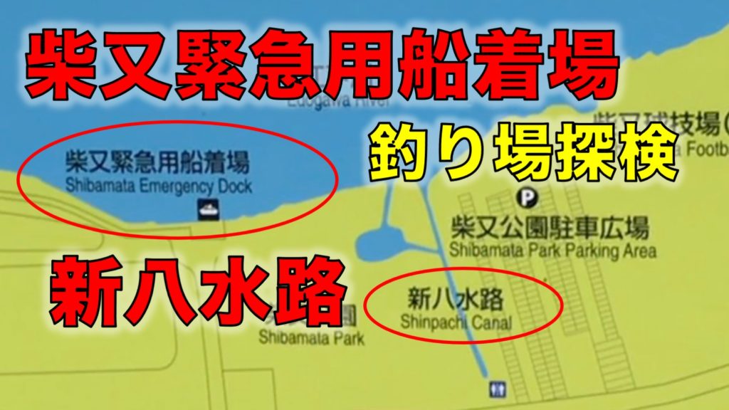 江戸川・柴又緊急用船着場＆新八水路