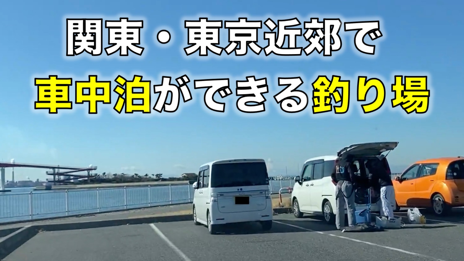 車中泊ができる釣り場 の記事一覧 東京湾奥釣り場探検隊 動画で東京 千葉 神奈川の海 川 池 沼などの釣り場を紹介